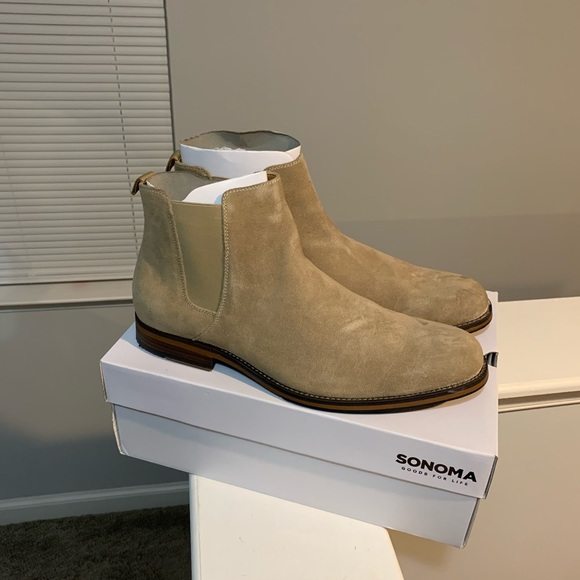 Sonoma Other - Mens genuine suede chelsea boot